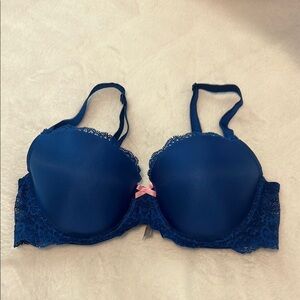 Victoria's Secret Blue Dream Angel Demi Lace Bra
